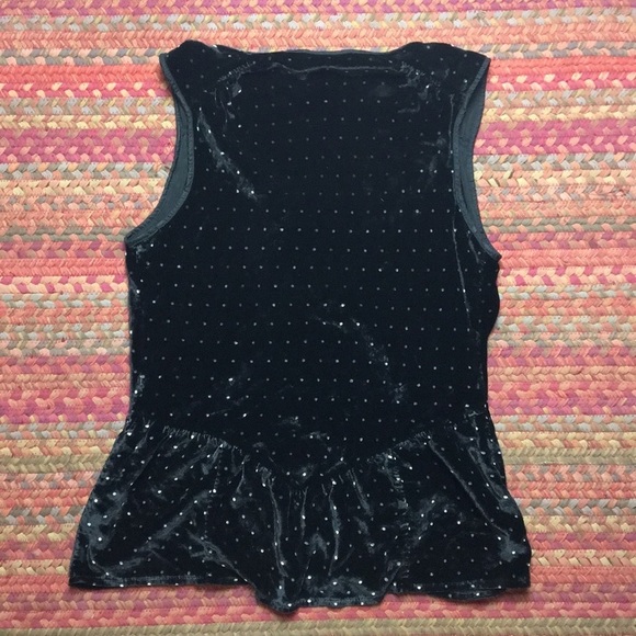 MARC JACOBS BLACK VELVET Sleeveless TOP - Picture 5 of 5